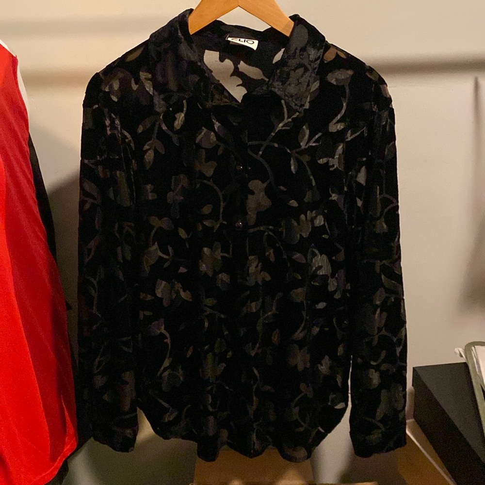 Clio Long Sleeve Blouse | Vintage | 90s